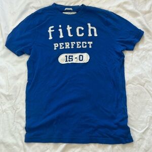 Blue Abercrombie & Fitch Unisex T-Shirt